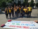 Frente al congreso