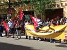 Concentración frente a la sede del PSOE